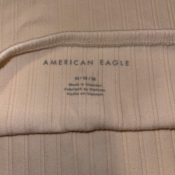 American Eagle Off White Beige Tube Top NWOT - Picture 4 of 4